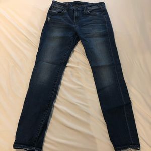 Lighter wash joes jeans